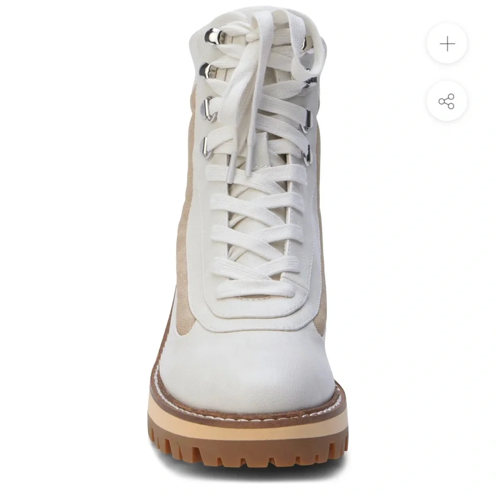 Coconuts by Matisse Summit Hiker Wedge Boot in Bone - Picture 3 of 6